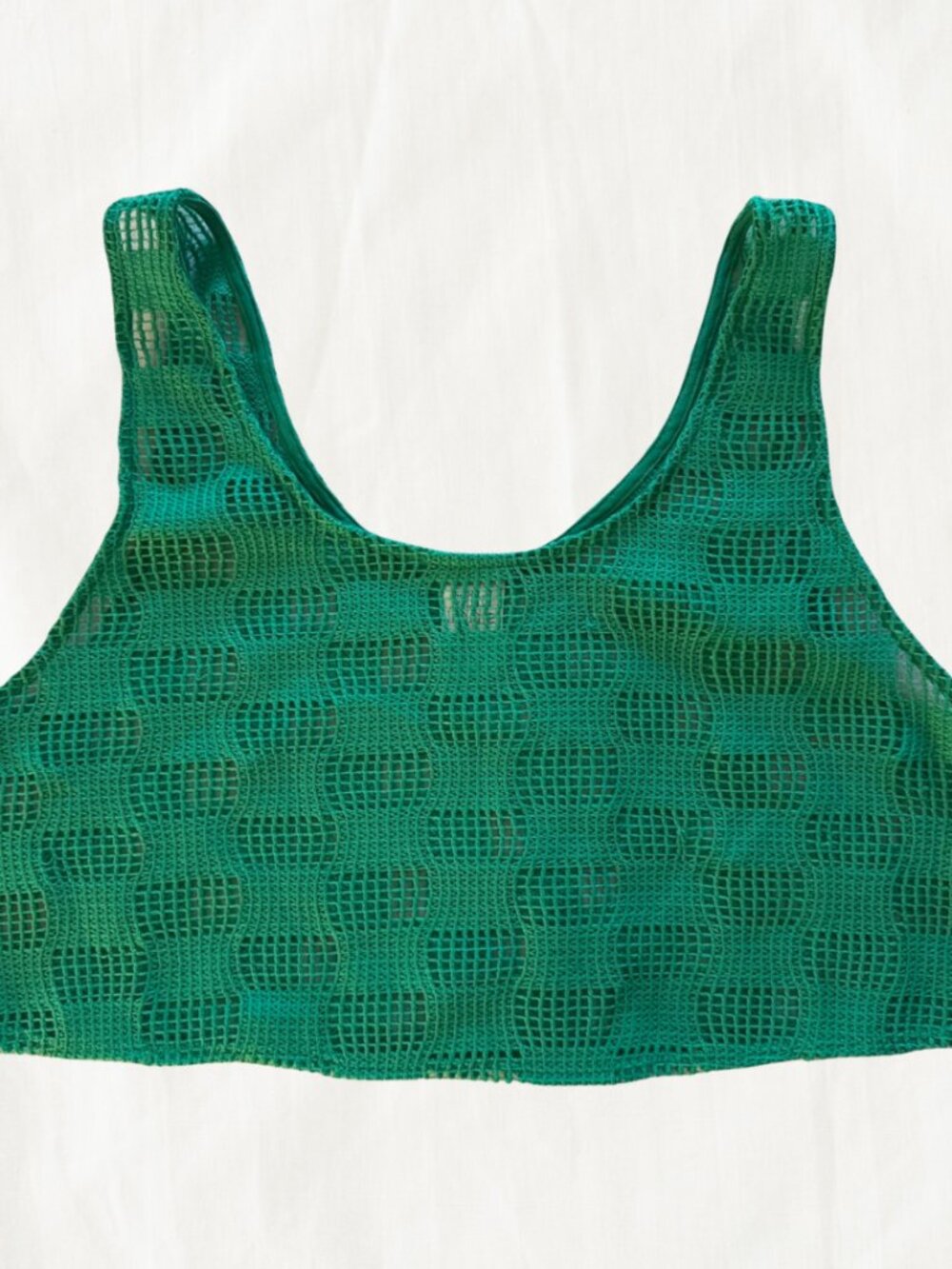 Wild Fable: Crop Crochet Tank Top